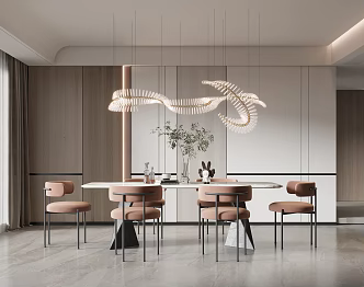 Modern Restaurant 3d model