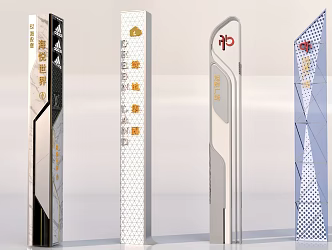 Spirit Fortress Signs Square Signs 3d model