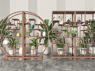 Antique Shelf 3d model