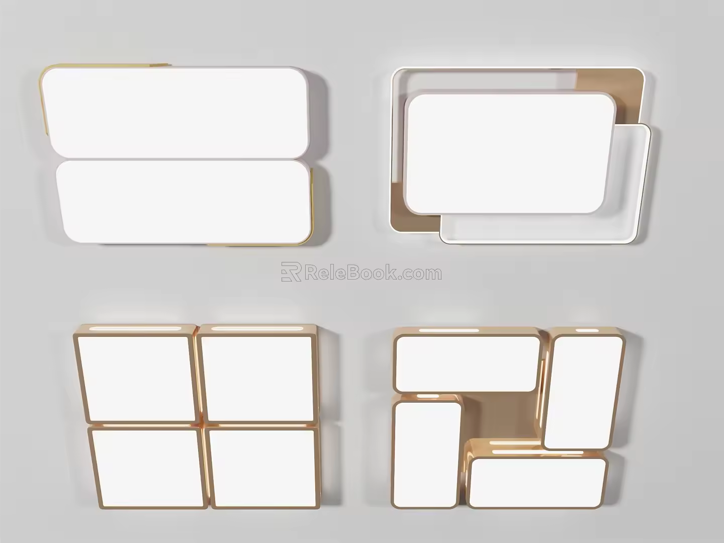 modern ceiling lamp 3d model