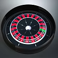 Modern Decorative Roulette Wheel For Home Living Room Decoration Accessory Piece