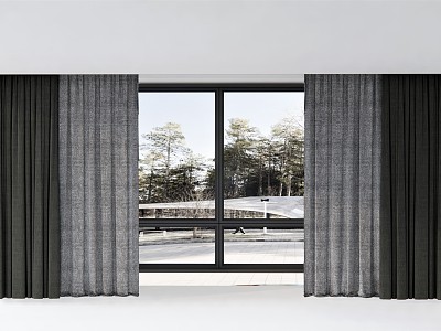 modern curtain fabric curtain gauze curtain model