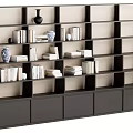 Silent Wind Bookshelf 3d model