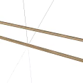 Stone and Wood Slim Strips Displayed on White Background Surface