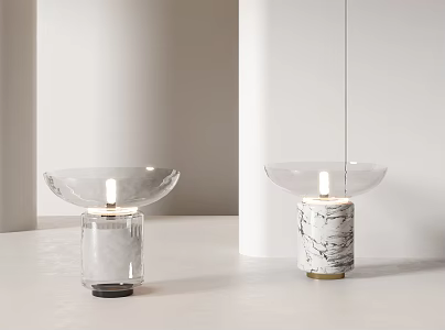 Modern table lamp 3d model