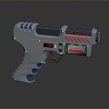 pistol semi-automatic pistol automatic pistol modern weapon hot weapon hot weapon gun military 3d model