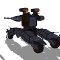 Modern Robots 3d model