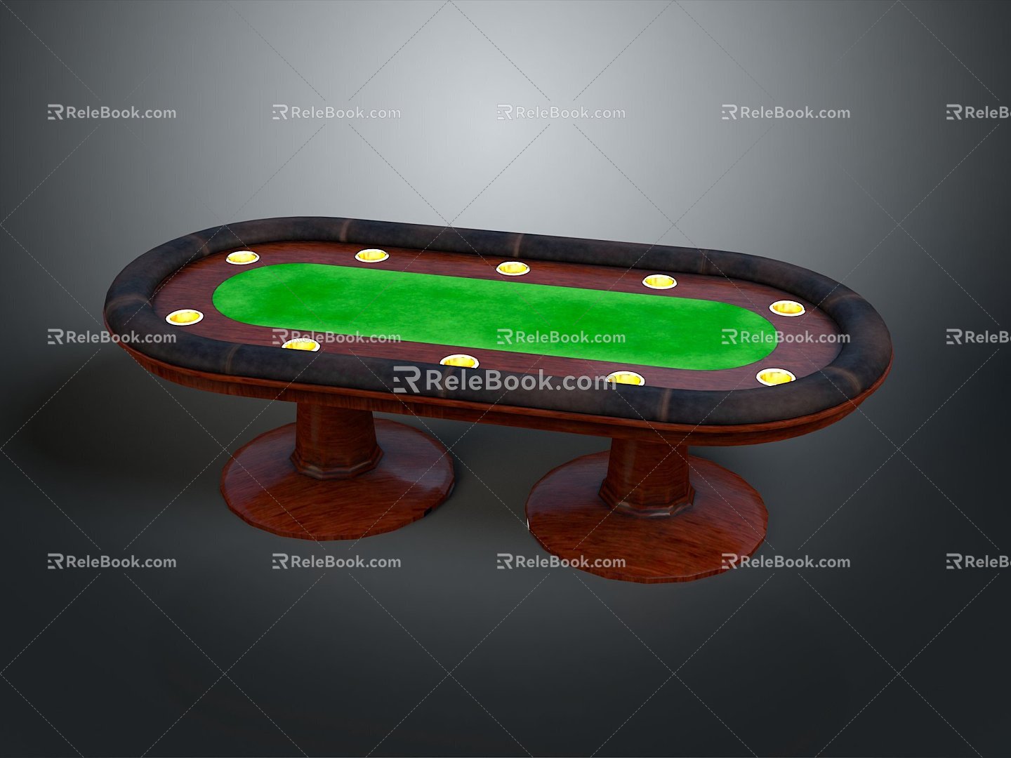 Gambling Table Poker Table Casino Casino Furniture Casino Table Card Table Betting Table Table Poker Table 3d model