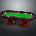 Gambling Table Poker Table Casino Casino Furniture Casino Table Card Table Betting Table Table Poker Table 3d model