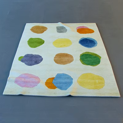 Square carpet 3d model