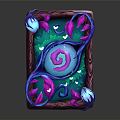 Modern Card Hearthstone Legend 3d model