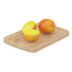 food fruit persimmon 3d model