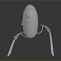 modern robot defense robot automatic defense robot 3d model