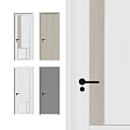 Modern Swing Doors With Various Colors And Stylish Designs For Home Interior