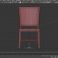 Modern Single Chair With Light Gray Upholstered Seat And Metal Frame Design