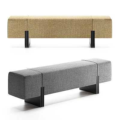 Modern Sofa Bench 3d model