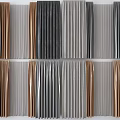 Modern Stylish Curtains With Various Textured Fabrics And Neutral Tones For Home Interiors