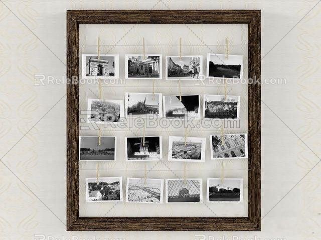 Photo Wall 3d model