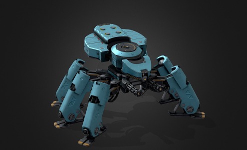 Spider Robot 3d model