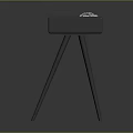 Electronic Keyboard With Digital Display Control Buttons And Built In Speakers On Stand