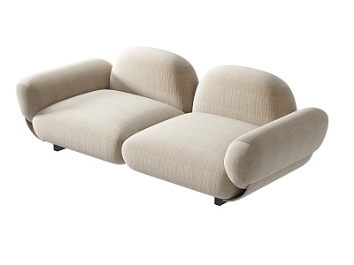 Modern double sofa model