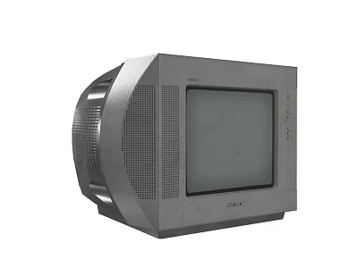 Retro TV 3d model