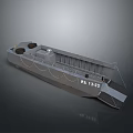 Gray Long Industrial Structure Featuring PA 13.22 Circular Openings And Step Design