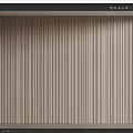 Wooden Wall Paneling with Vertical Stripes for Modern Interior Decoration in Natural Wood Tone