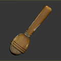 Wooden Furniture With FSC Certification Round Head Design And Smooth Handle