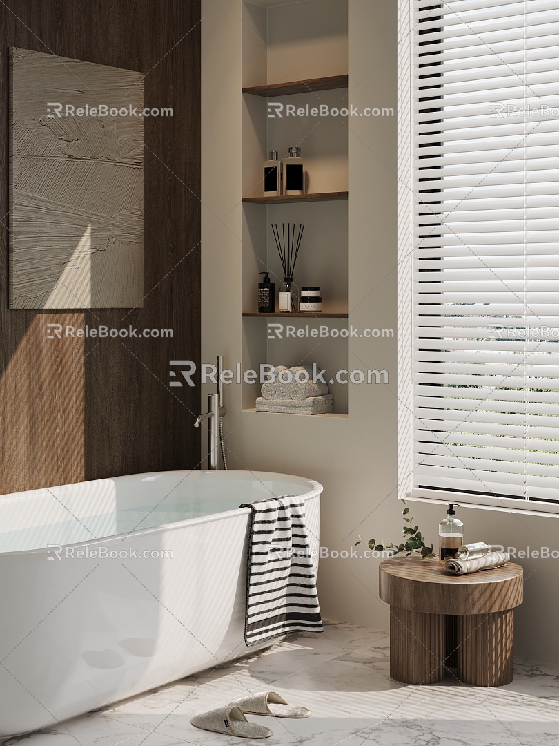 Modern Bathtub 3d model