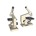 Professional Medical Laboratory Microscope With Optical Lenses And Mechanical Stage