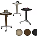 Modern Stylish Side Tables With Wheels And Multiple Color Options For Living Room
