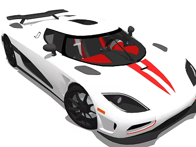 Hyundai Koenigseg 3d model Hyundai Koenigseg 3d model