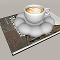 Coffee Coffee Cup Cup Cup Decorations Ornaments Beverage Drinks 3d model