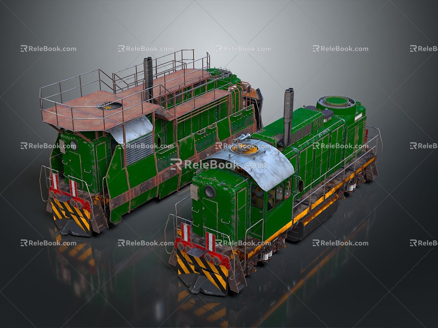 vintage train steam train train carriage locomotive head steam car carriage train modern vehicle 3d model