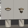 floor lamp creative floor lamp 3d model