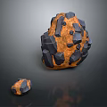Rock Block Rock Block Rock Specimen Boulder Big Stone Block Rock Stratum Rock Stratum Rock Stratum Rock 3d model