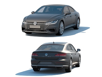 Volkswagen CC 2020 coupe 3d model