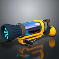 Science Fiction Firearms Next Generation Firearms Science Fiction Game Gun Game Firearms Game Gun Concept Gun Laser Gun 3d model