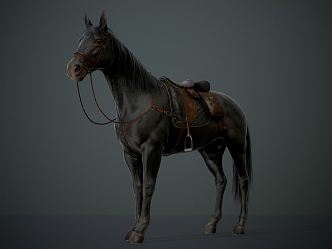 The Modern Horse 3d model