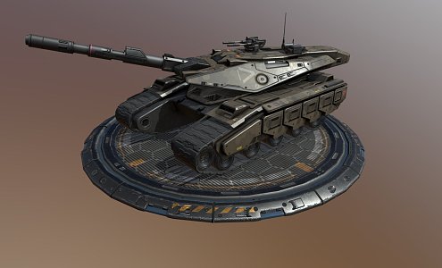 Modern Tanks 3d model