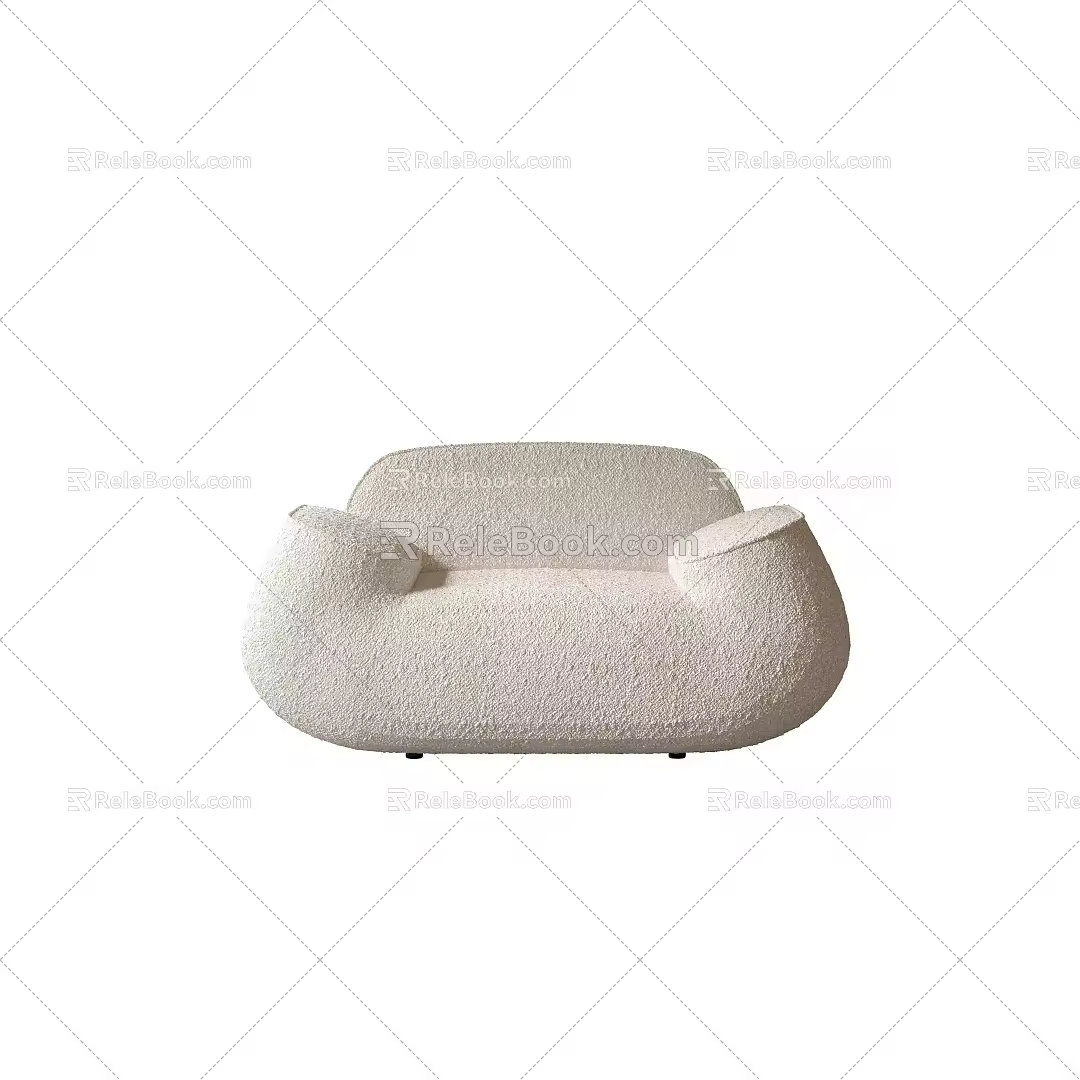 Moooi Modern Single Sofa 3d model