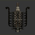 Modern engine Rolls Royce engine Rolls Royce engine engine 3d model