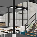 GIRH Building Exterior With Red Roof Glass Windows Terrace Tables And Green Plants