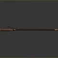 Traditional Decorative Sword Featuring Wooden Scabbard Ornate Hilt And Sharp Metal Blade