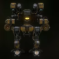Robot Machine Fighting Robot Mechanical Instrument Future Warrior Future Fighting Machine 3d model
