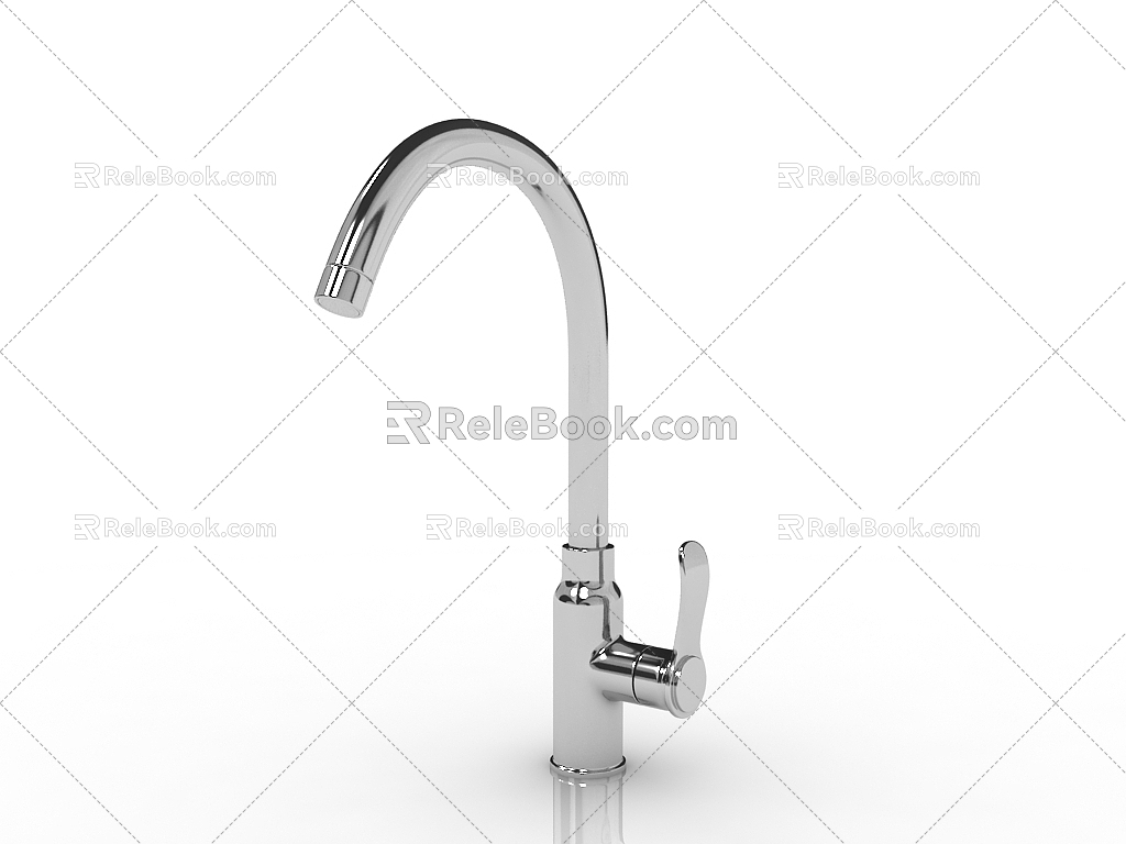 Modern faucet 3d model