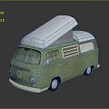 Modern Bus Tourist Bus Big Bus CMB 3d model