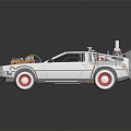 Travel car, self-modified car, modified car 3d model