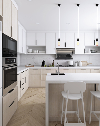 Modern Kitchen 3d model